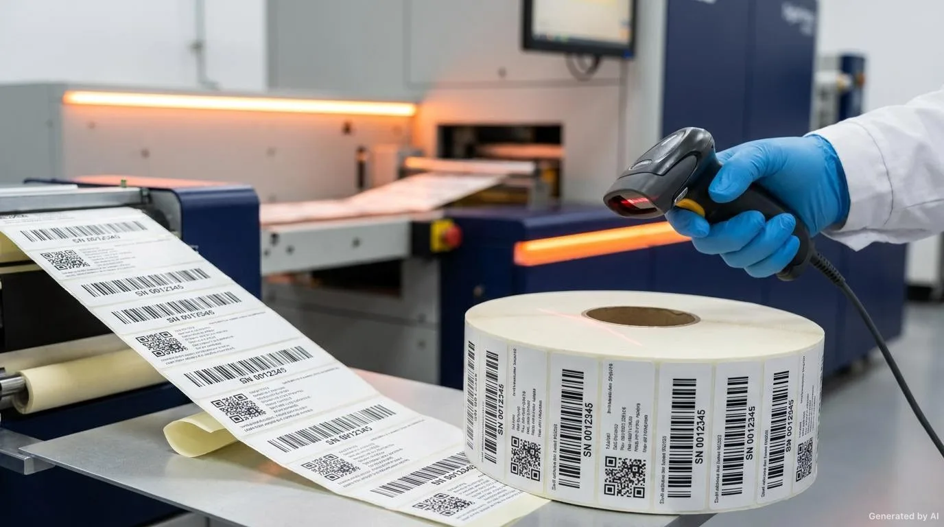 Variable Data Printing and Serial-Numbered Labels