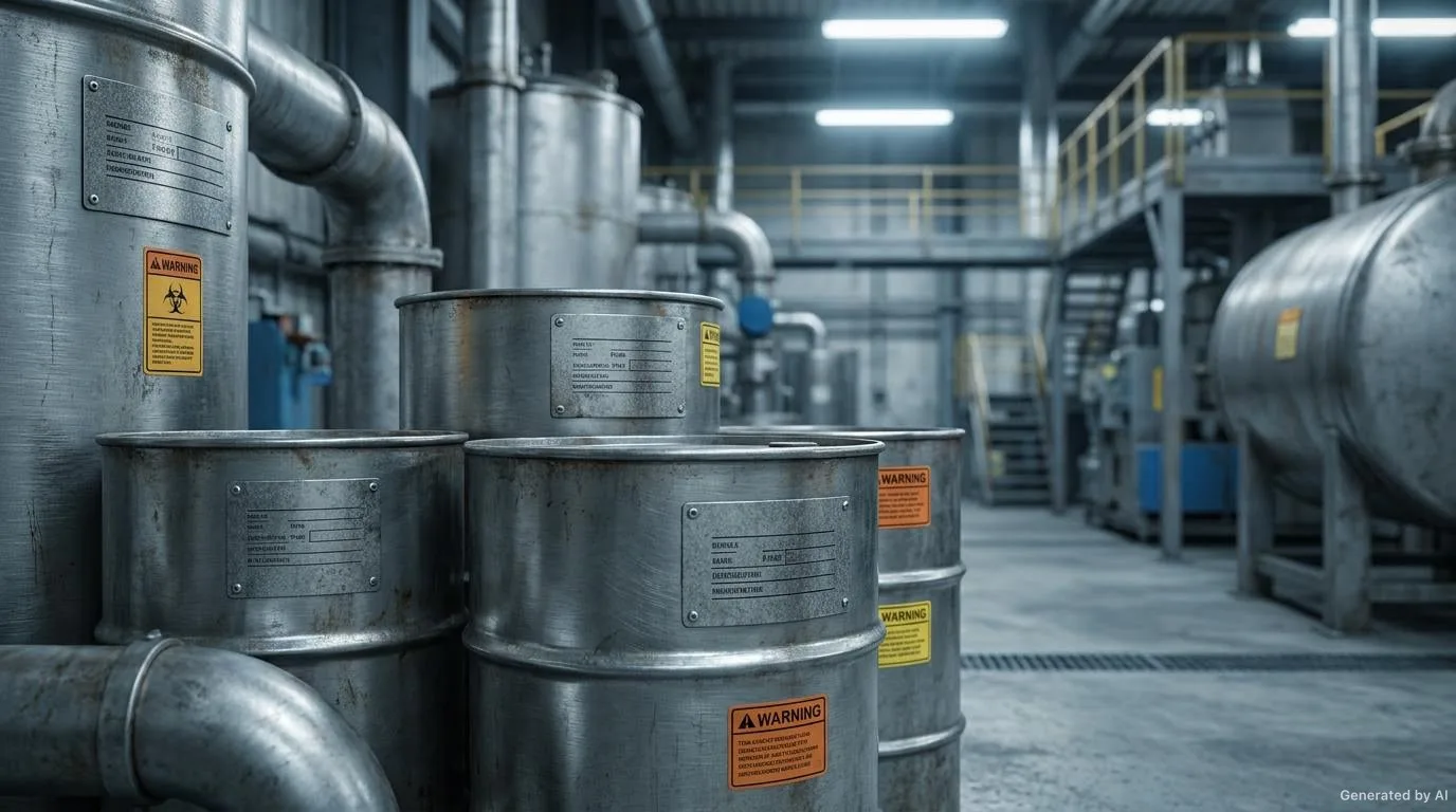 Industrieetiketten: Materialauswahl für raue Bedingungen
