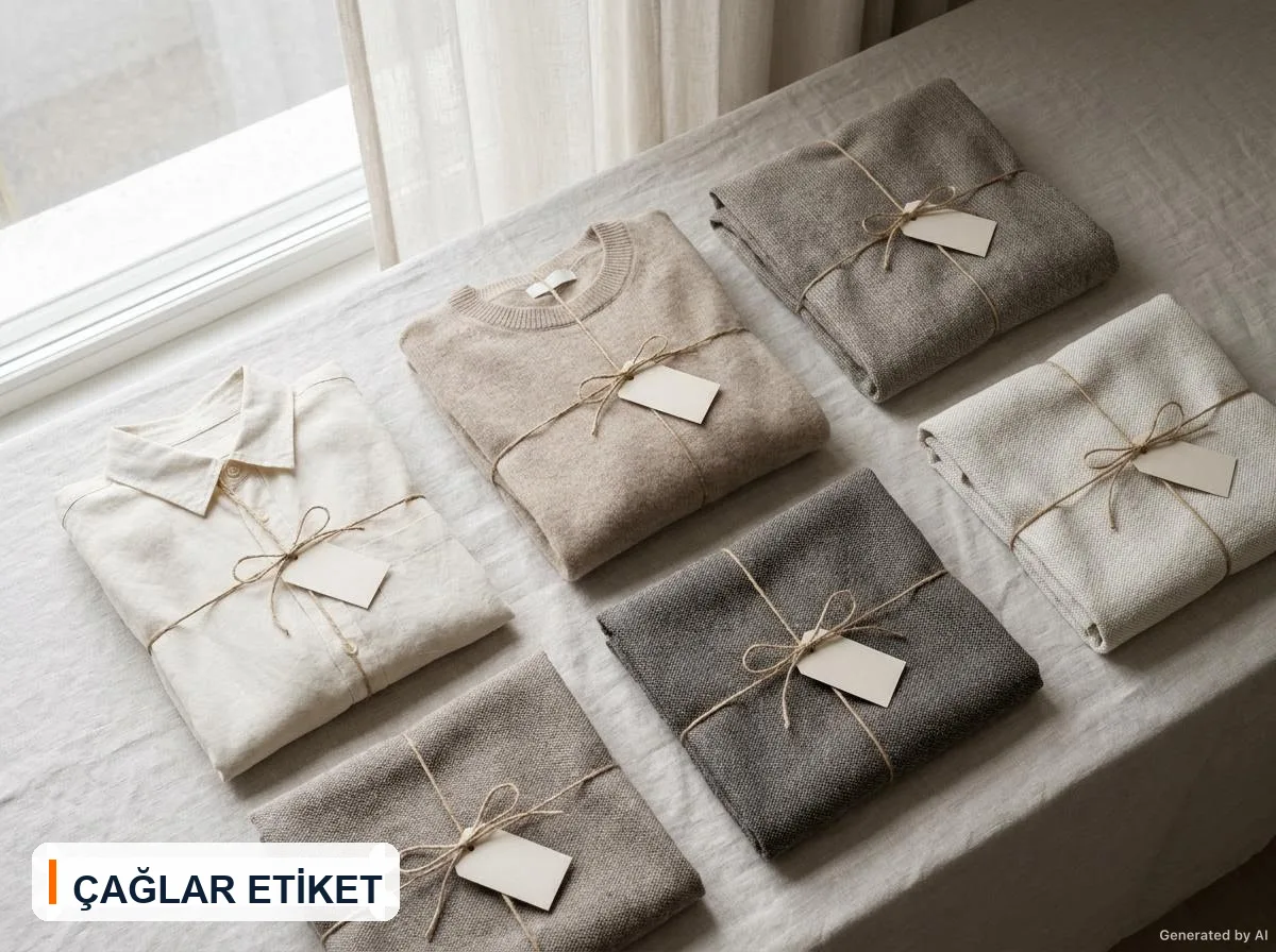 Tekstil Etiketleri — örnek etiket uygulaması